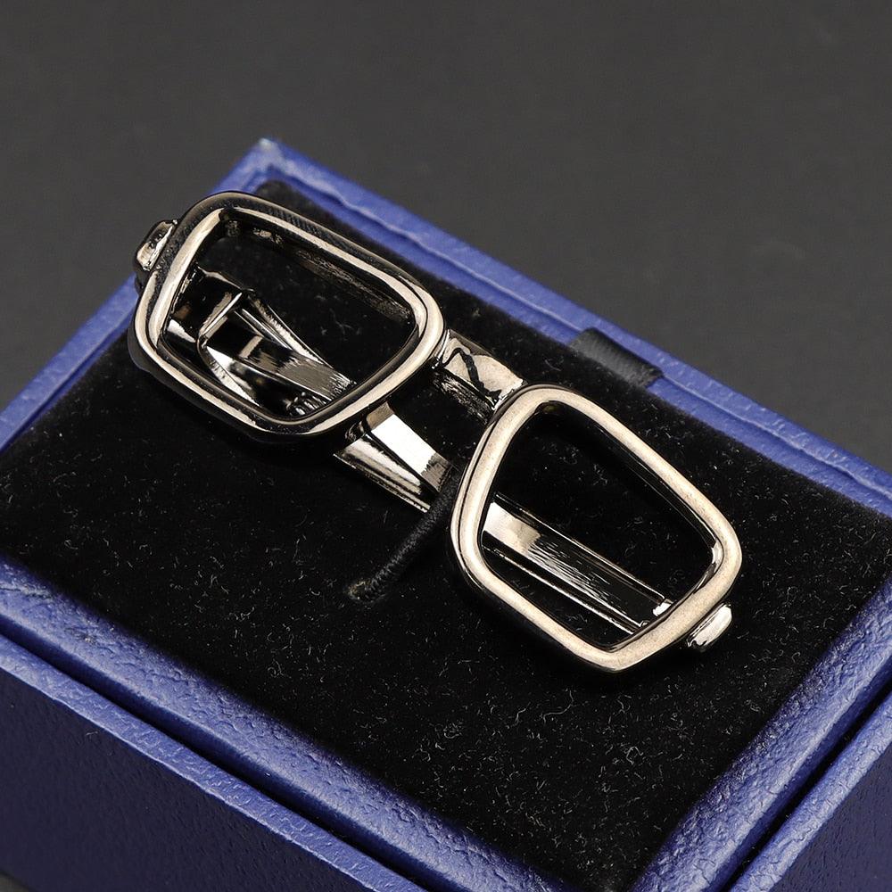 Fashion Metal Men Tie Clip Golden Musical Instrument Shape Simple Bar Clasp Luxury Fashion Necktie Tie Clips Bar Variety Pattern Mens Suit Wedding Gift Unique Tie Clip