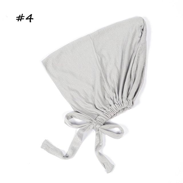 Fashion Modal Under Scarf Hijab Turban Cap Cotton With Band Adjustable Inner Hijab cap Muslim Turban Hijab Cap For Women