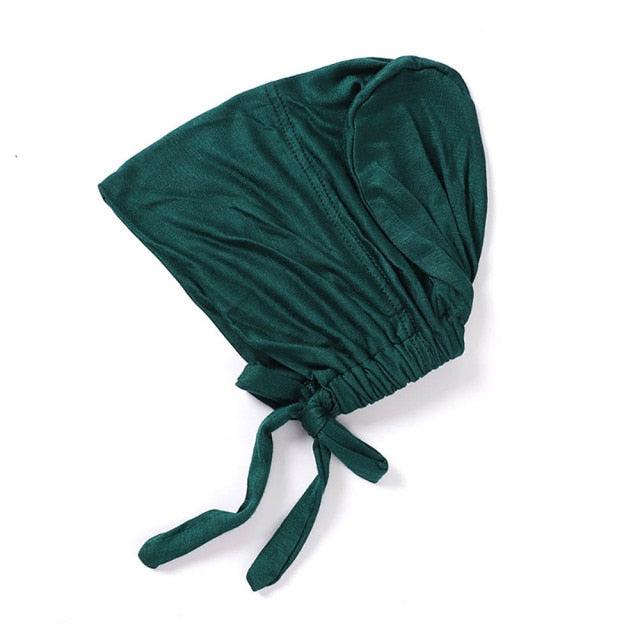 Fashion Modal Under Scarf Hijab Turban Cap Cotton With Band Adjustable Inner Hijab cap Muslim Turban Hijab Cap For Women