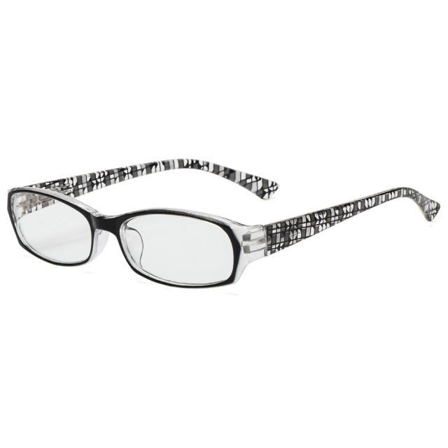 Fashion Print Reading Glasses Women Men Anti Blue Light Glasses Computer Goggles Eye Protection For Men And Women Portable High-definition Lens Retro Magnifier Eyewear Diopter +1.0~+4.0