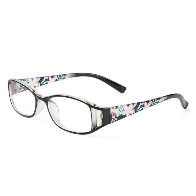 Fashion Print Reading Glasses Women Men Anti Blue Light Glasses Computer Goggles Eye Protection For Men And Women Portable High-definition Lens Retro Magnifier Eyewear Diopter +1.0~+4.0