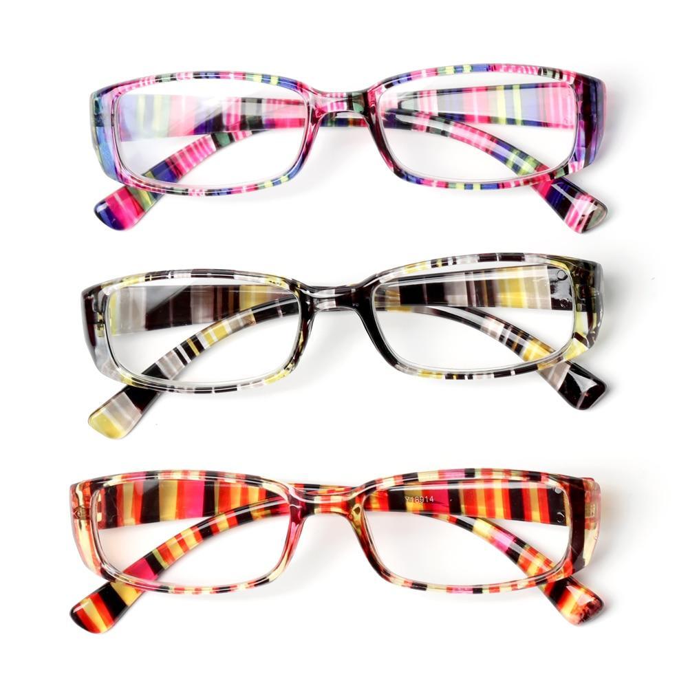Fashion Print Reading Glasses Women Men Anti Blue Light Glasses Computer Goggles Eye Protection For Men And Women Portable High-definition Lens Retro Magnifier Eyewear Diopter +1.0~+4.0