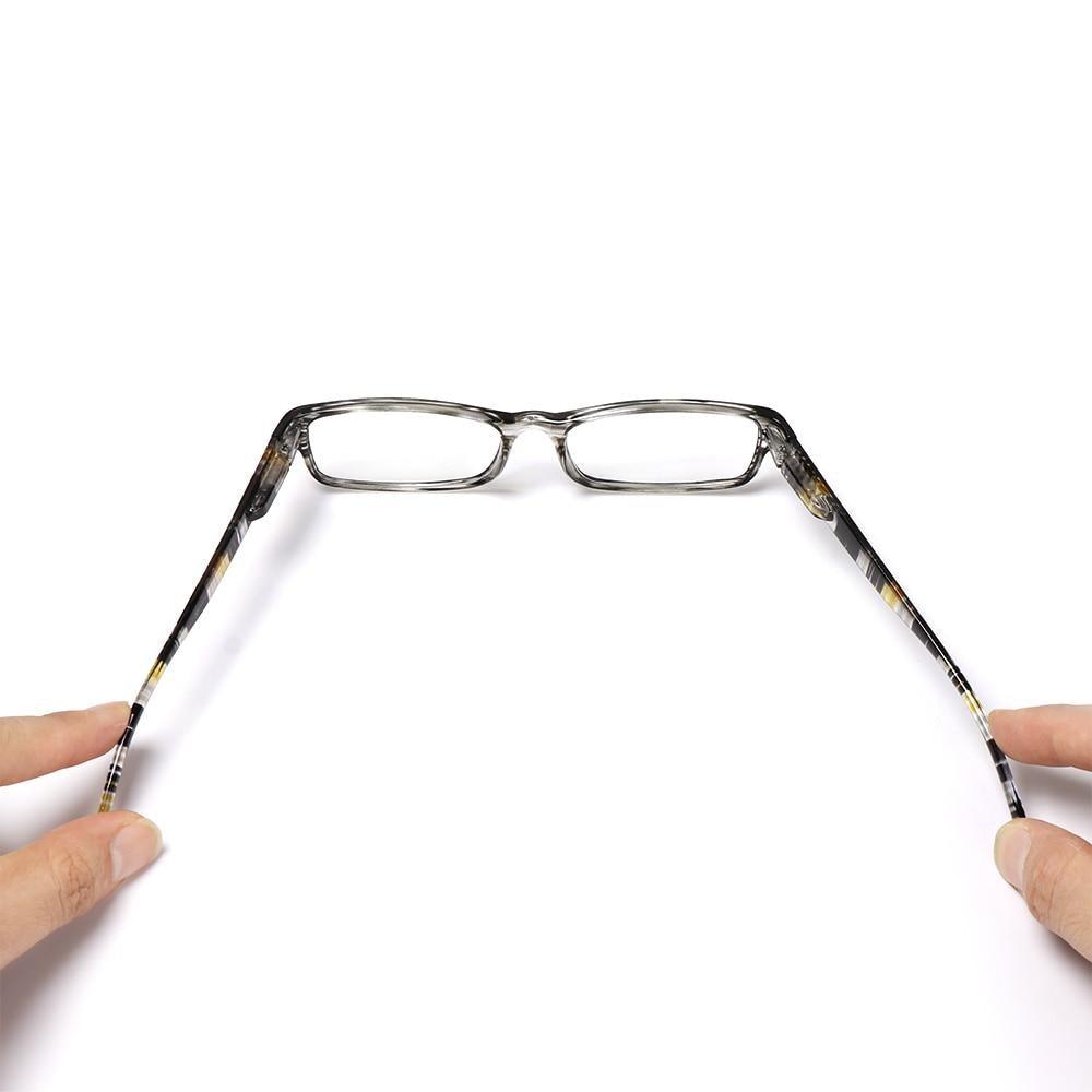 Fashion Print Reading Glasses Women Men Anti Blue Light Glasses Computer Goggles Eye Protection For Men And Women Portable High-definition Lens Retro Magnifier Eyewear Diopter +1.0~+4.0