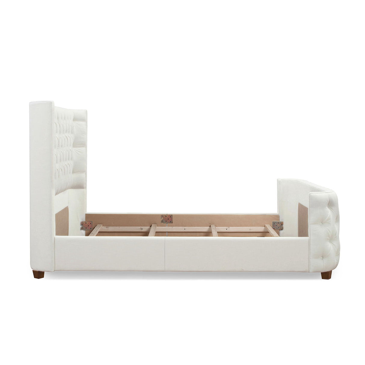 Brooklyn - Tufted Panel Bed Headboard And Footboard Set by Couch.com