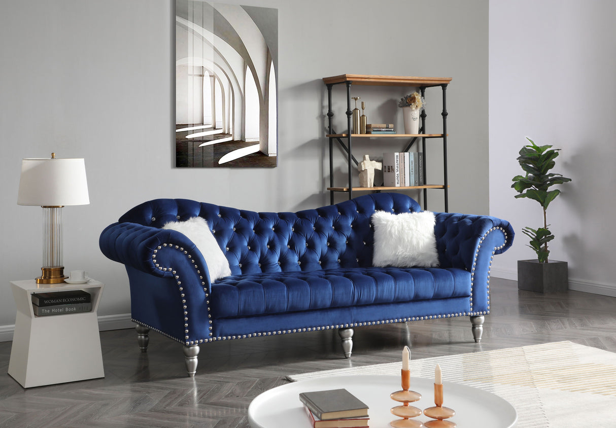 Wilshire - Soft Velvet Sofa by Couch.com