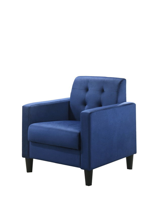 Hale - Velvet Accent Armchair With Tufting by Couch.com