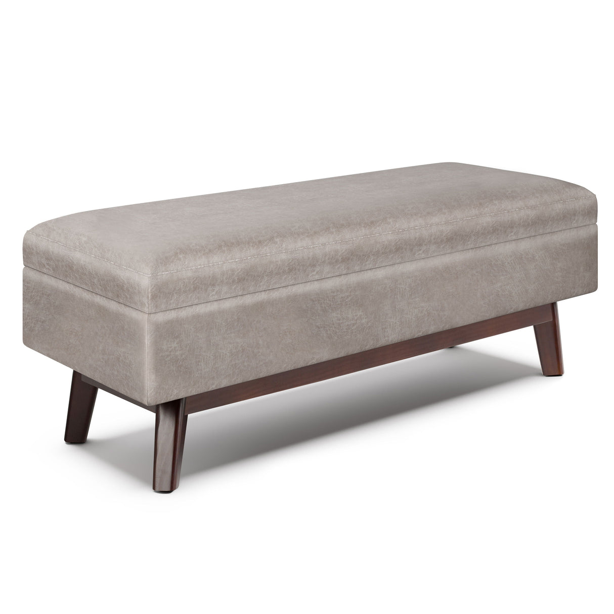 Owen - Upholstered Rectangular Storage Ottoman by Couch.com