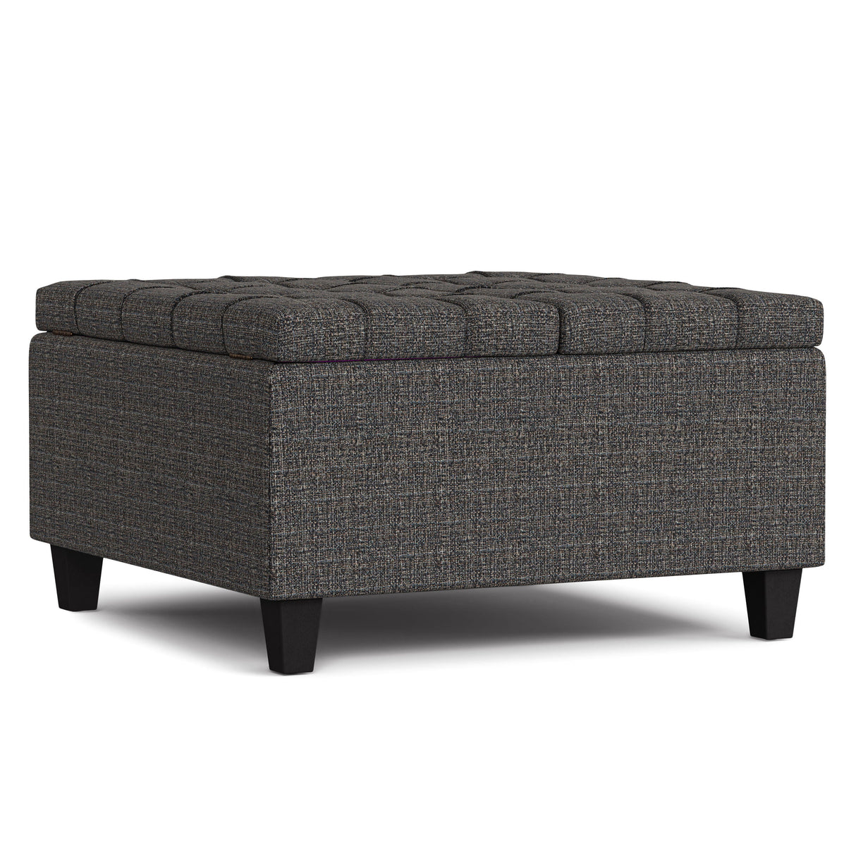 Harrison - Upholstered Coffee Table Storage Ottoman by Couch.com