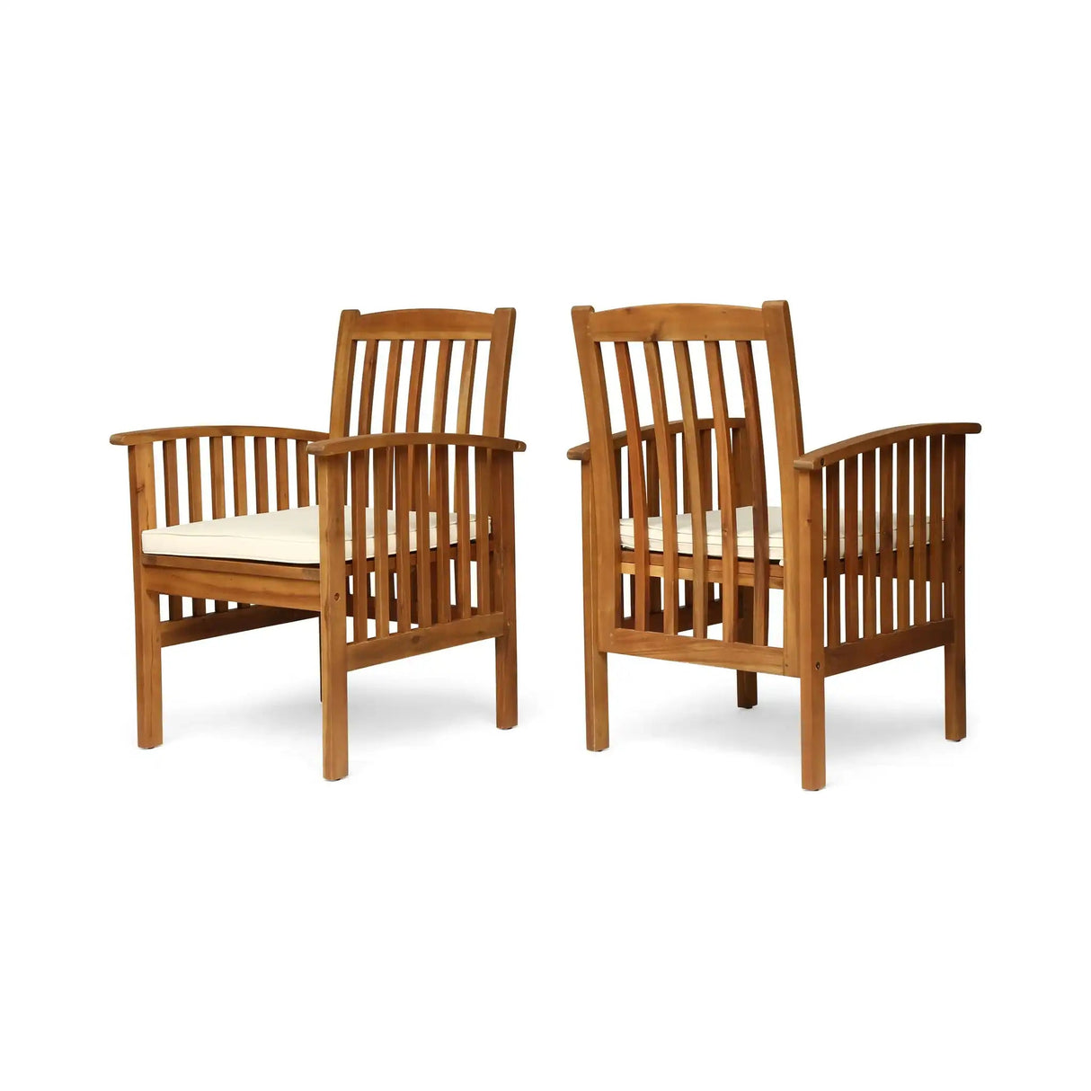 Casa Acacia Dining Chair Set With Cushions