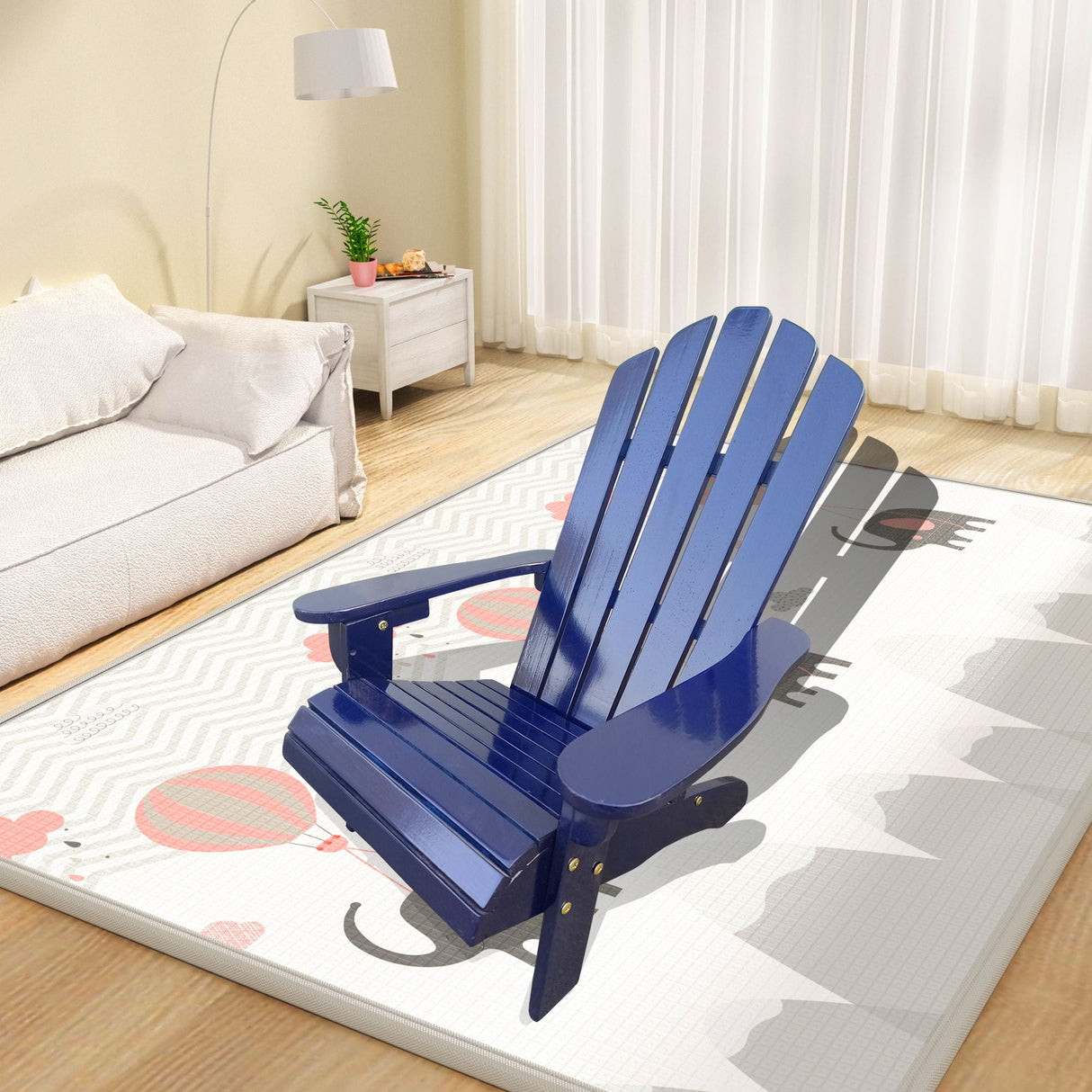 Outdoor Or Indoor Children Adirondack Chair by Couch.com