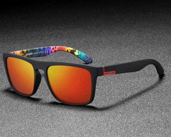 New Popular Mirror Polarized Sunglasses In Trend For Men An Woman With Ultralight Glasses Frame Square Sport Sunglasses With UV400 Protection