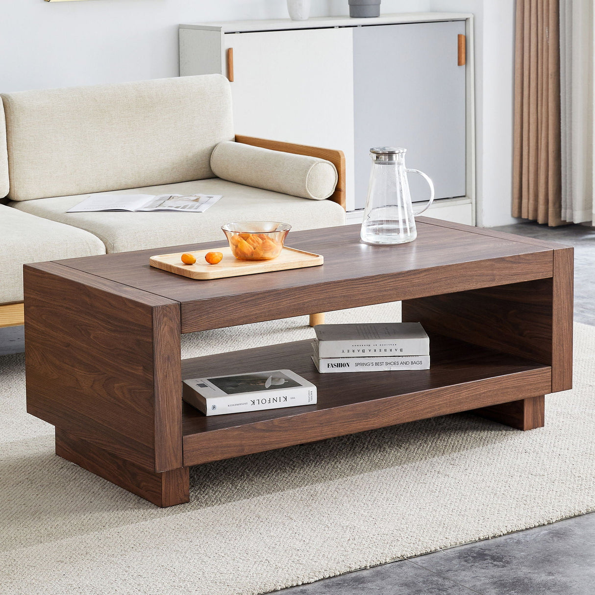 Modern Minimalist Rectangular Coffee Table by Couch.com