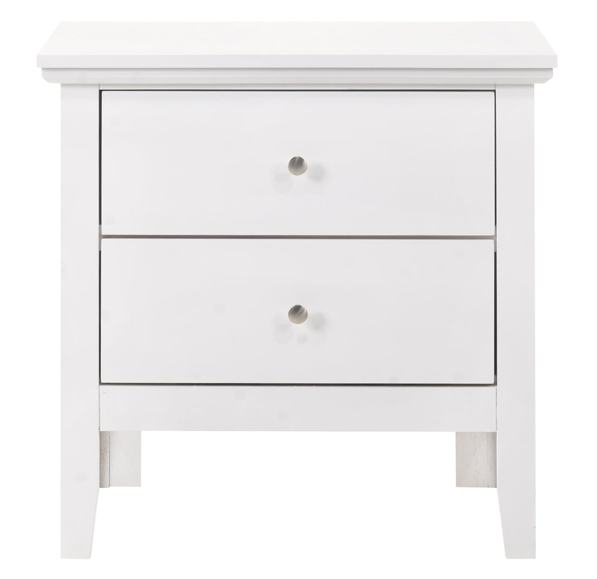 English Dovetailed Drawers Nightstand