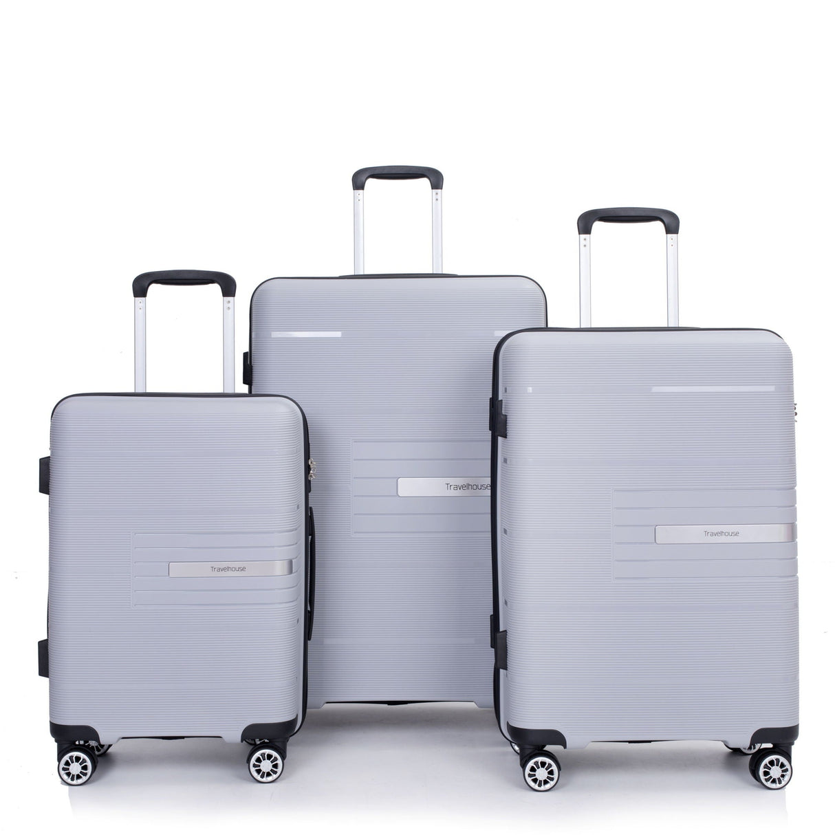 Hardshell Suitcase Double Spinner Wheels Luggage Sets, Lightweight With Tsa Lock, 3 Piece Set by Couch.com