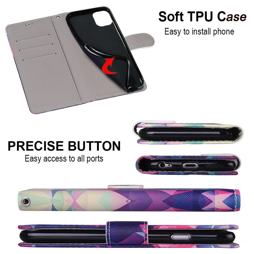 Flip Case For Xiaomi Redmi 9 9A 9C NFC 8 8A Phone Case Leather Silicone Wallet Cover For Redmi Note 8 Pro 9 9S 9 Pro Book Cases Leather Case Flip Cover PU Wallet Case Kickstand Magnet Closure Card Slot Holder