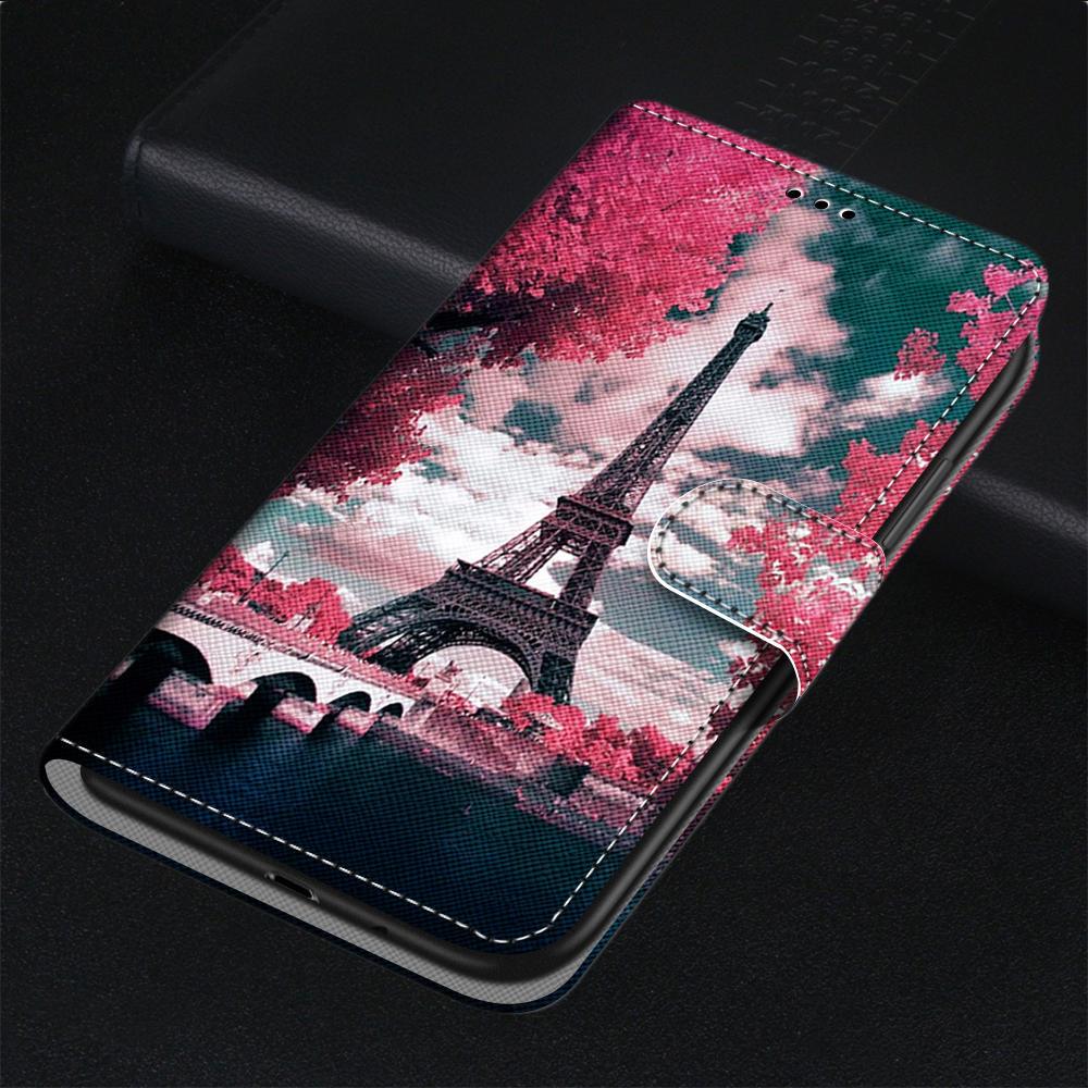 Flip Case For Xiaomi Redmi 9 9A 9C NFC 8 8A Phone Case Leather Silicone Wallet Cover For Redmi Note 8 Pro 9 9S 9 Pro Book Cases Leather Case Flip Cover PU Wallet Case Kickstand Magnet Closure Card Slot Holder