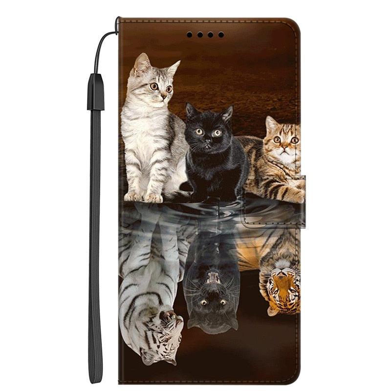 Flip Phone Cover For Xiaomi Redmi Note 11 Pro 5G Case Note11S Wallet Leather Case for Redmi Note 11s 2022 / Note11 Book Luxury PU Leather Wallet Case Flip Folio Cover