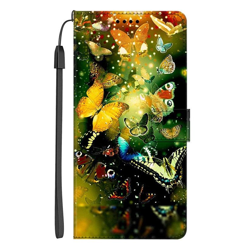 Flip Phone Cover For Xiaomi Redmi Note 11 Pro 5G Case Note11S Wallet Leather Case for Redmi Note 11s 2022 / Note11 Book Luxury PU Leather Wallet Case Flip Folio Cover