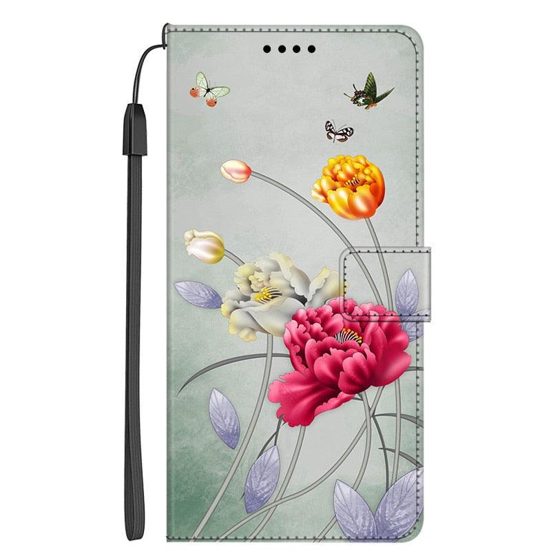 Flip Phone Cover For Xiaomi Redmi Note 11 Pro 5G Case Note11S Wallet Leather Case for Redmi Note 11s 2022 / Note11 Book Luxury PU Leather Wallet Case Flip Folio Cover
