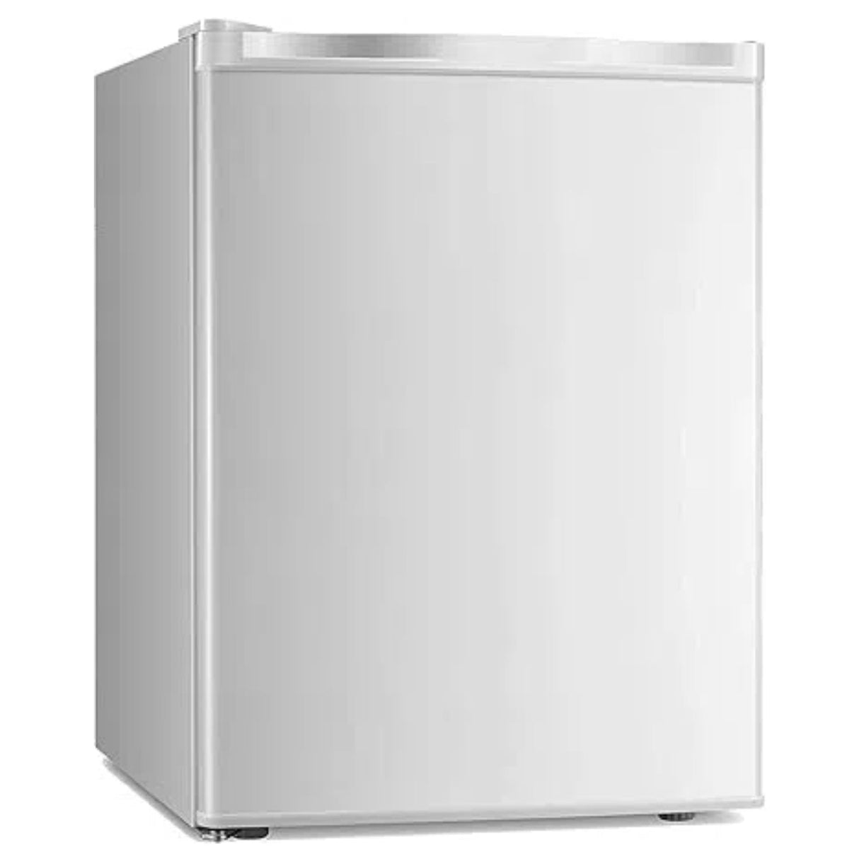 Free Standing Upright Freezer with Removable Shelf, Adjustable Thermostat, Compact Reversible Single Door Vertical Freezers