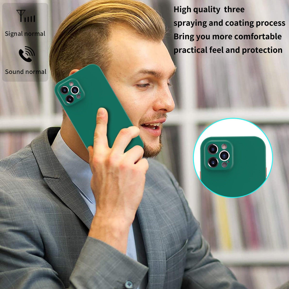 Full Cover Protective Phone Case For iPhone 12 Mini 11 Pro XS Max X XR 6 7 8 Plus Soft Silicone Shockproof Cover Full Body Anti-Shock Protection Drop Protection Silicone iphone Cover
