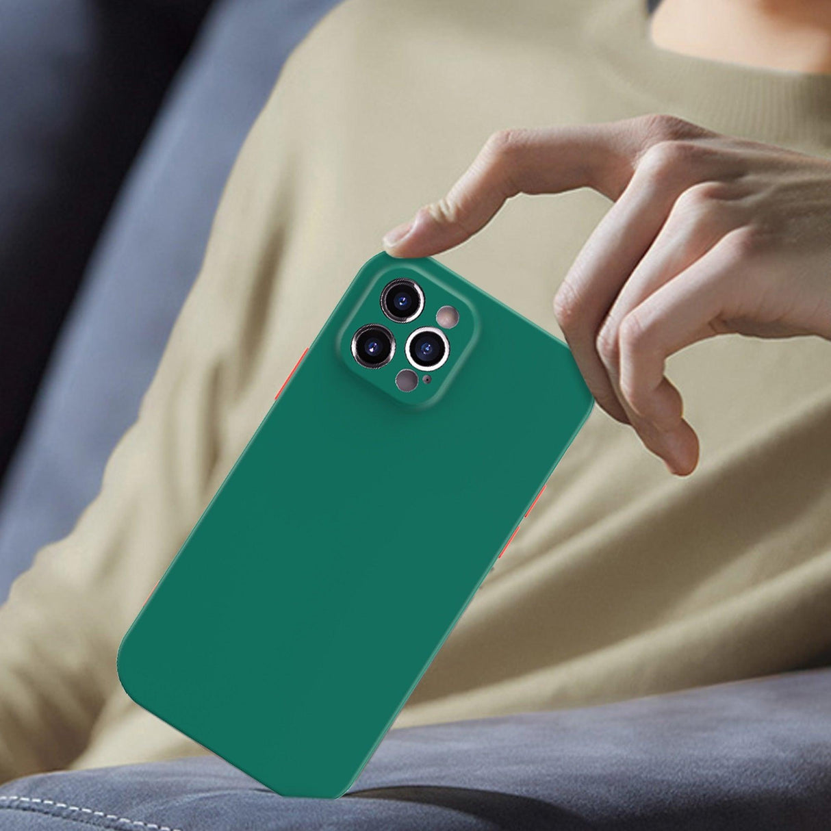 Full Cover Protective Phone Case For iPhone 12 Mini 11 Pro XS Max X XR 6 7 8 Plus Soft Silicone Shockproof Cover Full Body Anti-Shock Protection Drop Protection Silicone iphone Cover