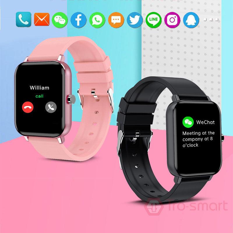 Full Touch Children Watch For Girls Boys Wrist Watch Child Students Clock Electronic Digital Wristwatch Pedometer Music Video Recorder Player Camera Flashlight Alarm Clock And More Smartwatch For Age 3-12 Boys Girls Gifts
