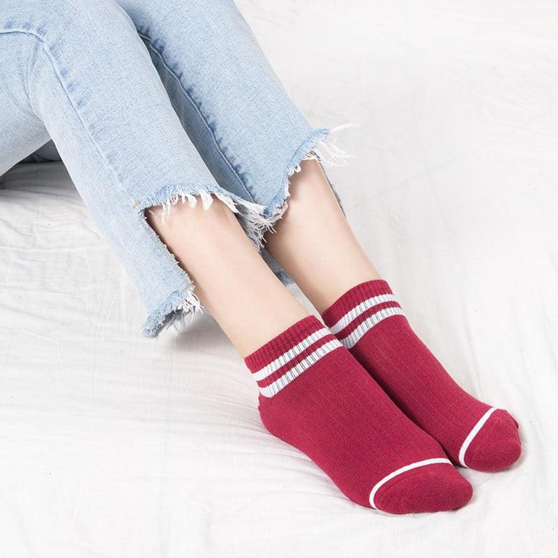 Funny Cute Cotton Crew Socks Women Fashion Colorful Retro Long Socks New Year Christmas Gifts For Men And Women