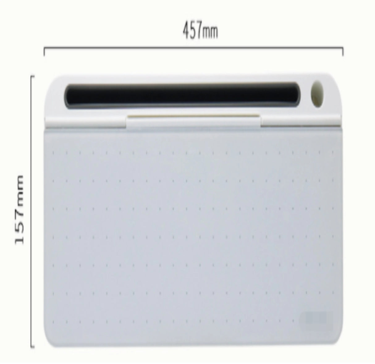 Office Glass Dry Erase Desktop Computer Storage Whiteboard pad