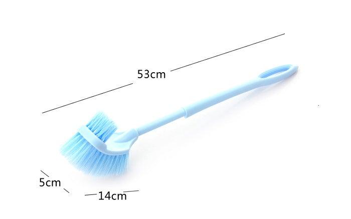 Handheld Toilet Cleaning Brush Household Toilet Cleaning Toilet Stain Powerful Stain Removal Brush Bathroom Accessories Cleaning Tools For Bathroom Shower Sliding Door Tracks Kitchen Edge Corner Window Cleaning Brush