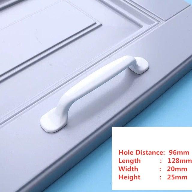 Handles Drawer Cabinet Furniture Kitchen Handles For Cabinet Knob Door Drawer Furniture Kitchen Knob Simplicity White Stainless Steel Hollow Tube Bar Drawer Pulls Cupboard Knob For Kitchen Furniture Hardware