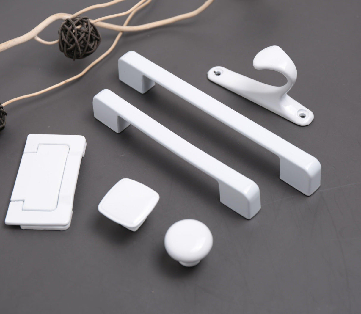 Handles Drawer Cabinet Furniture Kitchen Handles For Cabinet Knob Door Drawer Furniture Kitchen Knob Simplicity White Stainless Steel Hollow Tube Bar Drawer Pulls Cupboard Knob For Kitchen Furniture Hardware