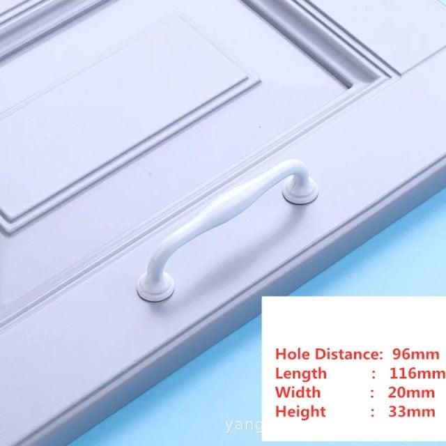 Handles Drawer Cabinet Furniture Kitchen Handles For Cabinet Knob Door Drawer Furniture Kitchen Knob Simplicity White Stainless Steel Hollow Tube Bar Drawer Pulls Cupboard Knob For Kitchen Furniture Hardware