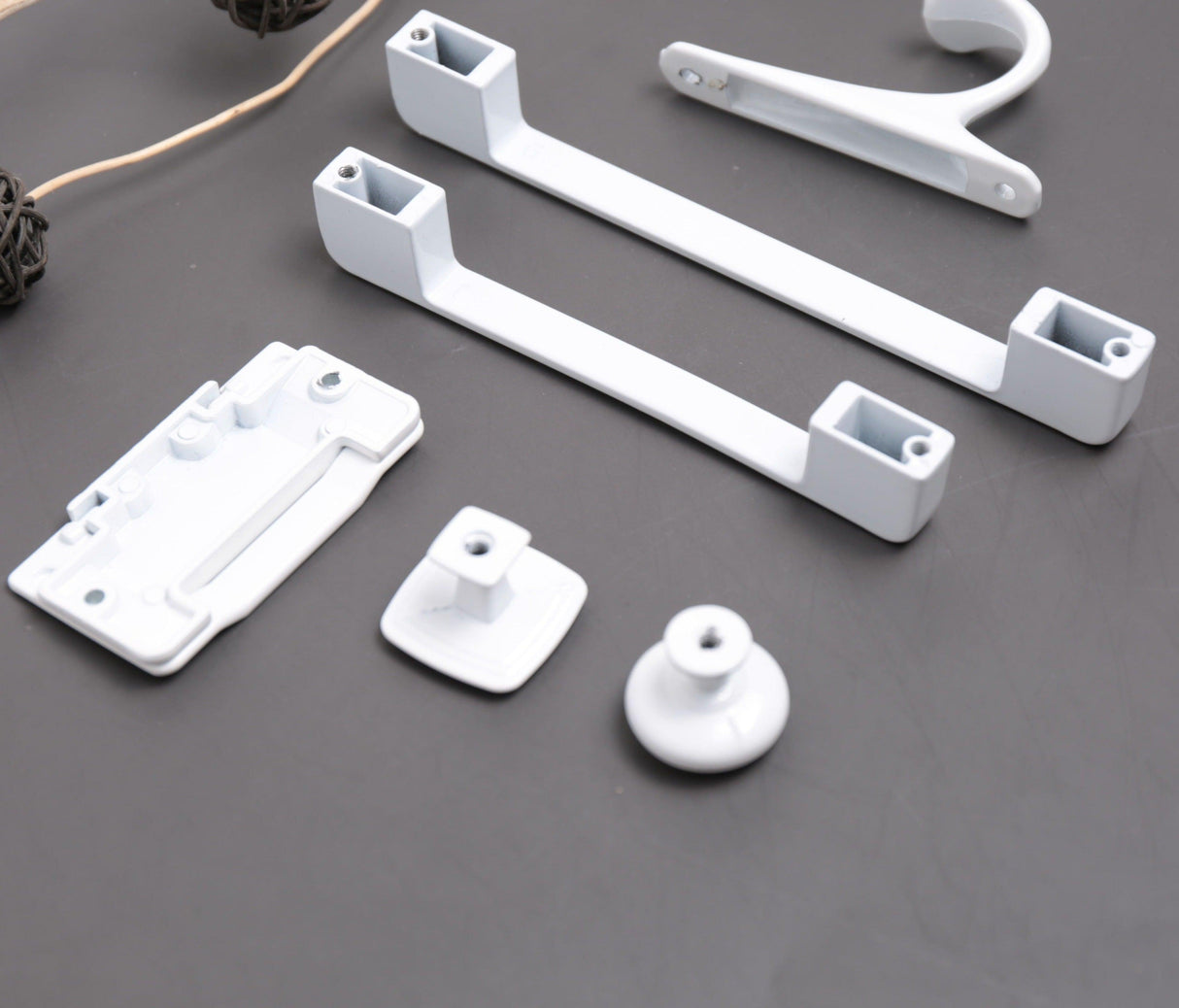 Handles Drawer Cabinet Furniture Kitchen Handles For Cabinet Knob Door Drawer Furniture Kitchen Knob Simplicity White Stainless Steel Hollow Tube Bar Drawer Pulls Cupboard Knob For Kitchen Furniture Hardware