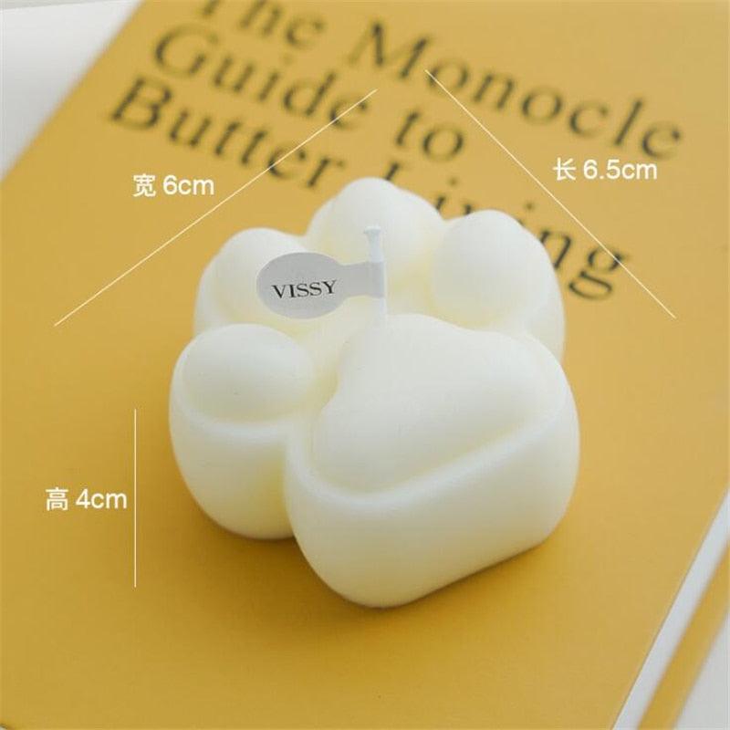 Handmade Scented Candles Creative Teddy Dog Candles Cute Bear Birthday Candles Bear Shaped Cool Candles Scented Funky Candles Aesthetic Candles Birthday Cake Decoration Cake Topper Decor For Baby ShoweAromatherapy Teddy Bear Shape Candle Gift