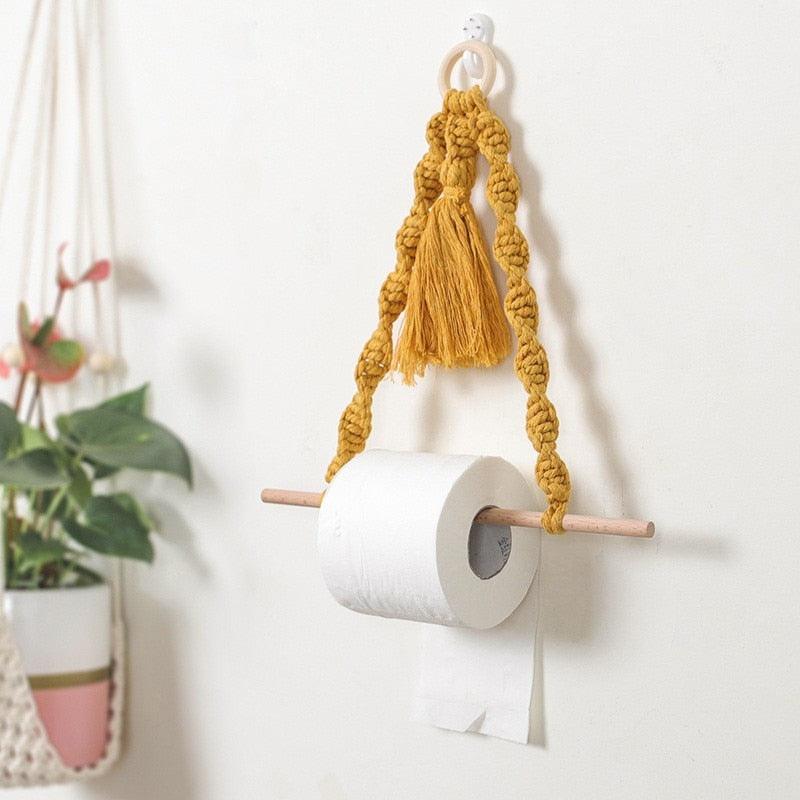 Handmade Wall Art Home Wall Decor Woven Hanging Tapestry Tassel Wind Chimes Wall Hanging Ornaments Hand Macrame Wall For Wall Wedding Living Room Gallery Patio Apartment Yard Decor