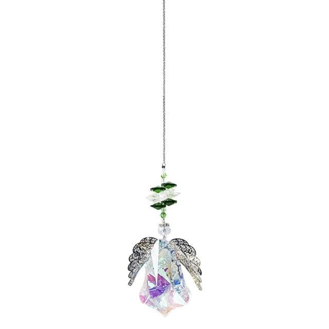 Hanging Sun Catcher Moon Light With Chain Pendant Ornament Crystal Balls Catcher Wind-chime Rainbow Maker Crystal Hanging Window Curtain Chandelier Outdoor Garden Home Decor Christmas Day Party Wedding Decoration
