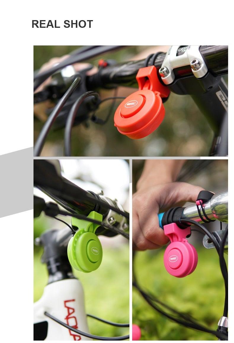 High Bicycle Electric Bell Invisible Waterproof Bike Horn For Scooter USB Charging Riding Equipment Accessory Electric Bike Horn Cycling Bicycle Scooter Horn With Rechargeable Battery