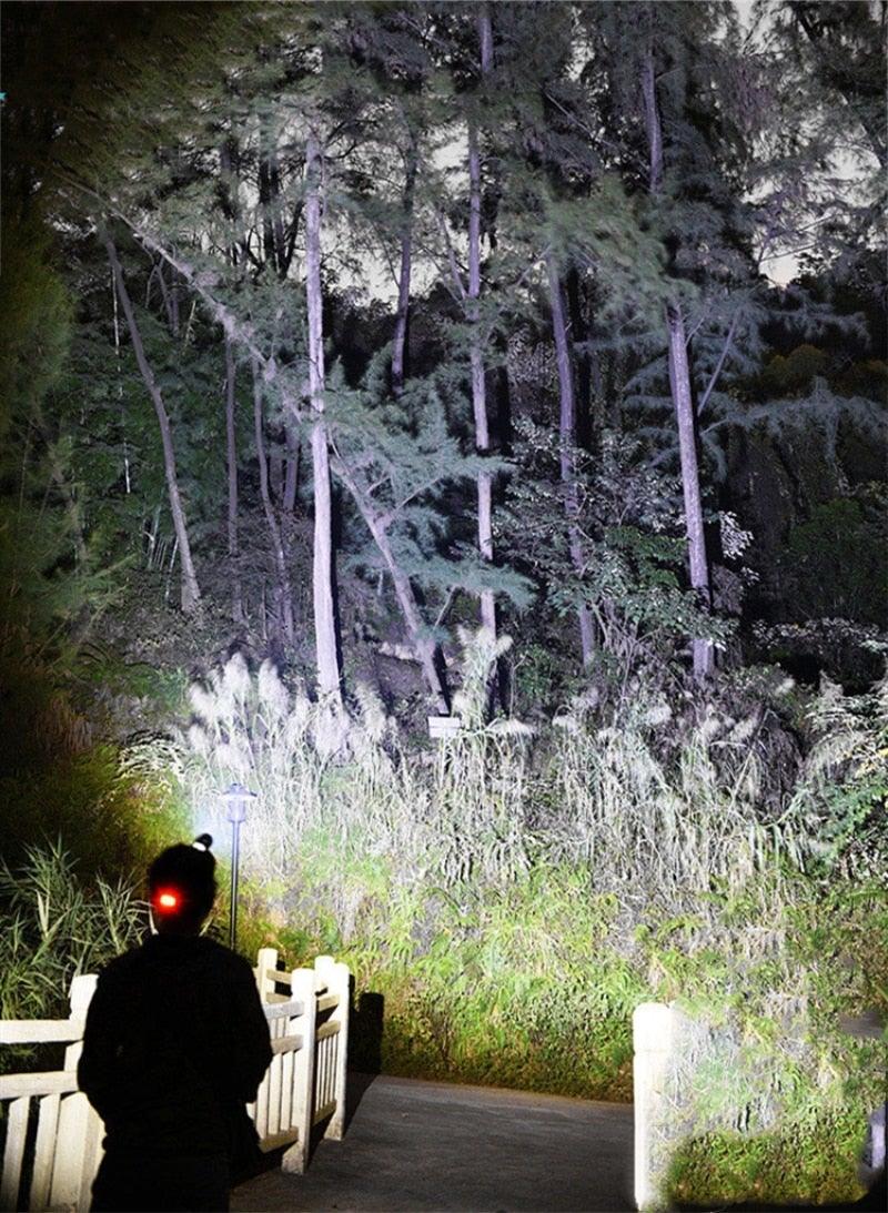 High Lumen Ultra Bright Powerful Rechargeable LED Headlamp USB Head Lamp 7 LED Headlight Head Flashlight Waterproof Flashlight Head Torch For Outdoor Camping Cycling Running Fishing