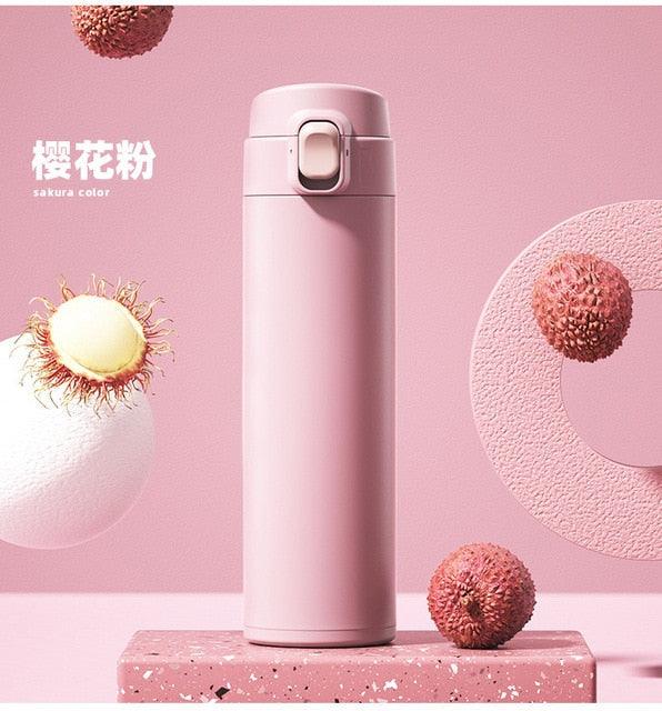 High Quality Portable Thermos Bottle Girl/Boy Stainless Steel Water Bottle Vacuum Flasks Insulated Cup High Capacity Student Stainless Steel Thermos Bottle Portable Vacuum Flask Insulated Water Bottle Thermos Travel Coffee Mug Water Bottles