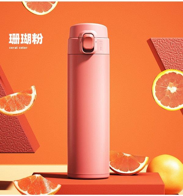 High Quality Portable Thermos Bottle Girl/Boy Stainless Steel Water Bottle Vacuum Flasks Insulated Cup High Capacity Student Stainless Steel Thermos Bottle Portable Vacuum Flask Insulated Water Bottle Thermos Travel Coffee Mug Water Bottles