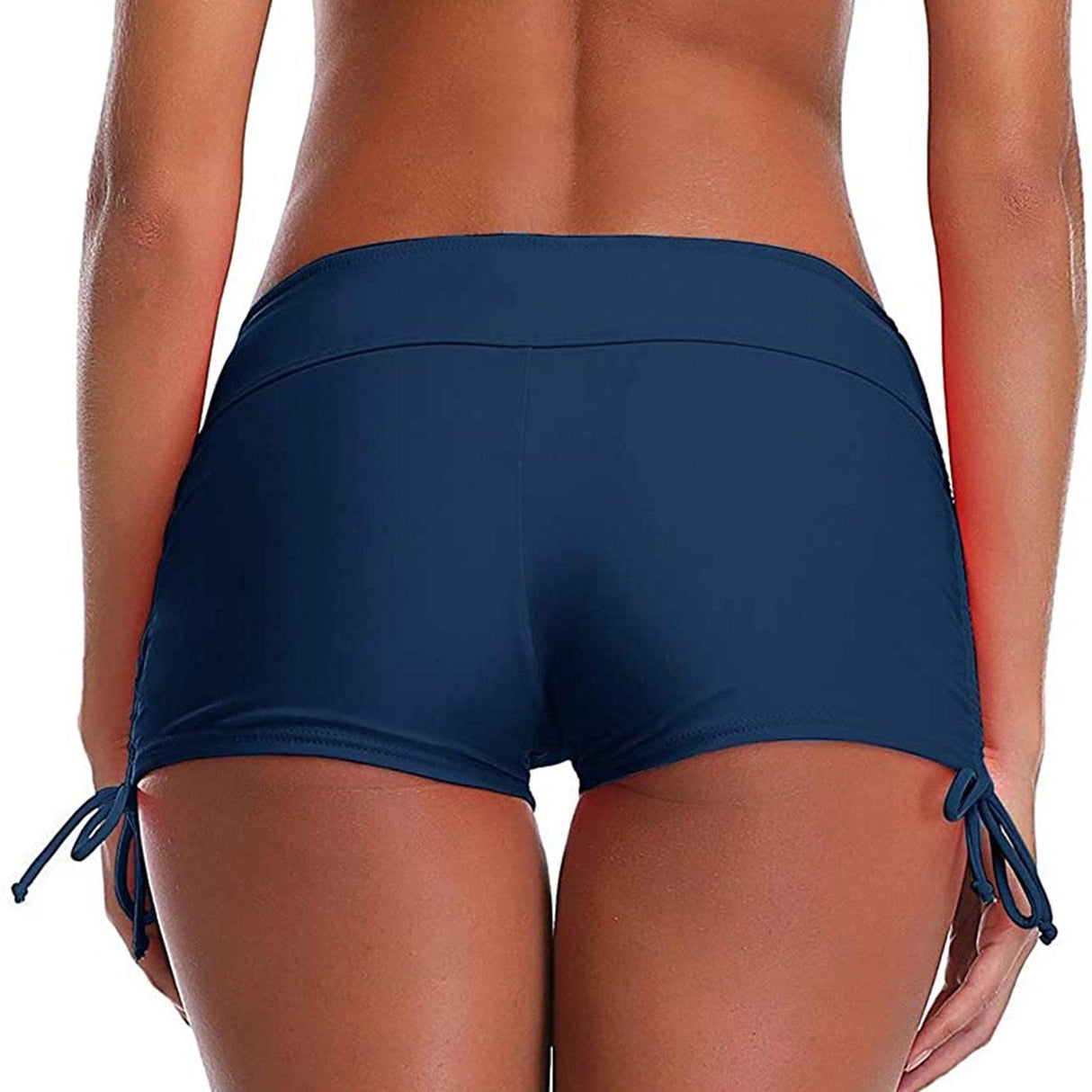 High Waist Bikini Bottoms Women's High Waisted Shorts Swim Bottoms Full Coverage Bikini Swimsuit Bottom For Women Swimming Panties Ladies Summer Fashion Solid Bikinis Swim Shorts Bottom Women's Swimsuit