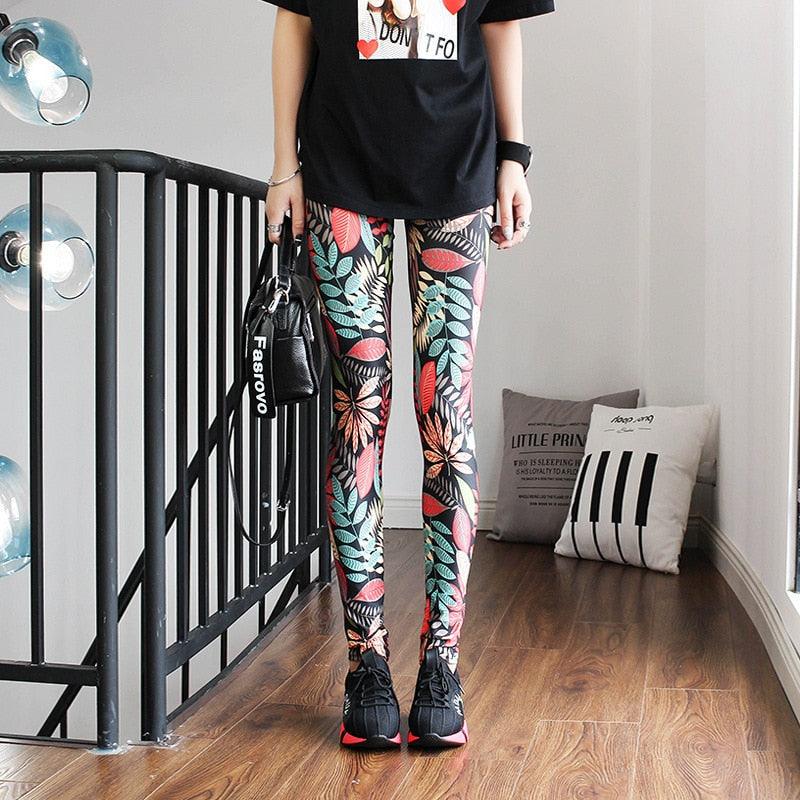 High Waist Leggings Pants Fitness Women Fashion Printing Leggings Women Fitness Yoga Pants High Waist Push Up Sportswear Elastic Trousers Gym Running Workout Pants Push Up Running Elastic Stripe Dot Bottom Leggings
