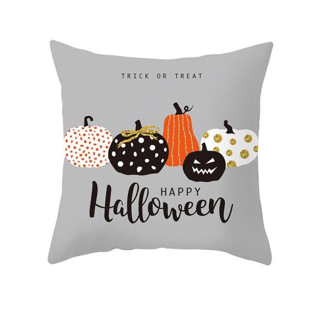 Holiday Pillowcase Pumpkin Cushion Cover Creative Decorative Sofa Party Home Car Pillow Cover Print Pillowcase Fall Decorative Pillows Cotton Linen Material Decoration
