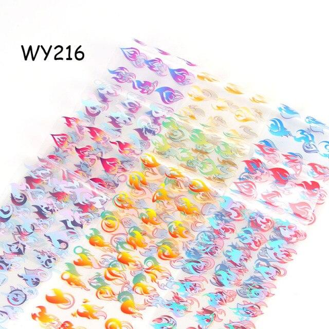 Holographic Nail Foil Transfer Set Sticker Decal Nail Art Foils Designer Marble Nail Decoration Sliders Wraps Manicure Women Kids Girls Manicure Decoration Nail Art Supplies 3D Self-Adhesive Nail Decals Designer Nail Stickers for Acrylic Nails