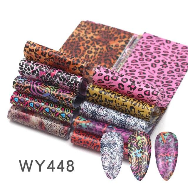 Holographic Nail Foil Transfer Set Sticker Decal Nail Art Foils Designer Marble Nail Decoration Sliders Wraps Manicure Women Kids Girls Manicure Decoration Nail Art Supplies 3D Self-Adhesive Nail Decals Designer Nail Stickers for Acrylic Nails