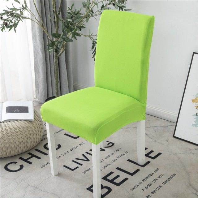 Housmife Printed Stretch Chair Cover Big Elastic Seat Chair Covers Slipcovers Restaurant Banquet Home Dining Party Decoration Stretch Spandex Removable Washable Anti-dust Seat Slipcover Protector for Hotel Office Ceremony Banquet