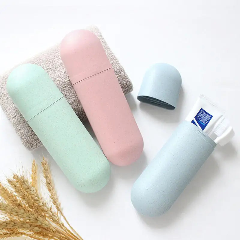 Travel Toothpaste And Toothbrush Organiser