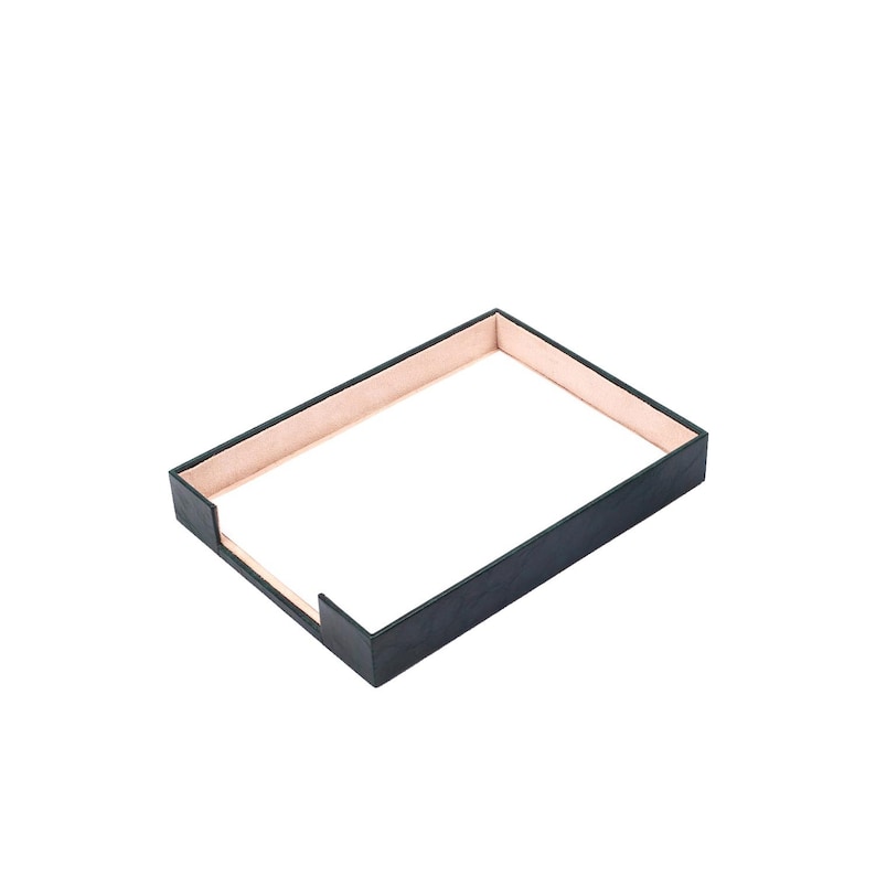 MOOG Leather Single Document Tray