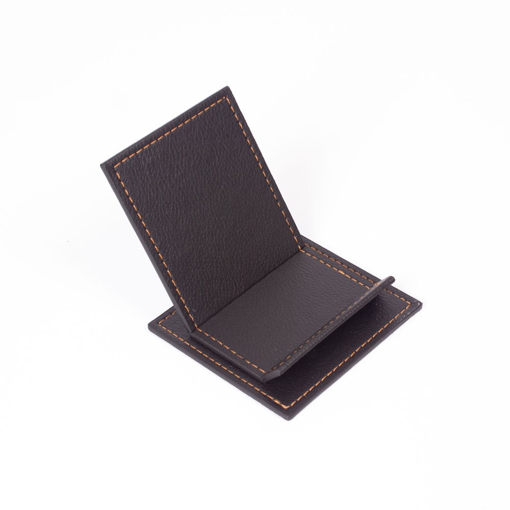 MOOG Luxury Desk Set-4 Accessories- Brown - 4 PCS